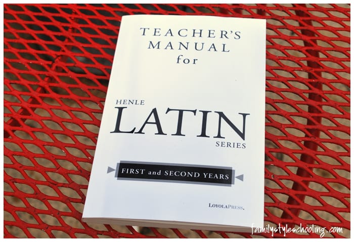 Henle Latin Teachers Manual