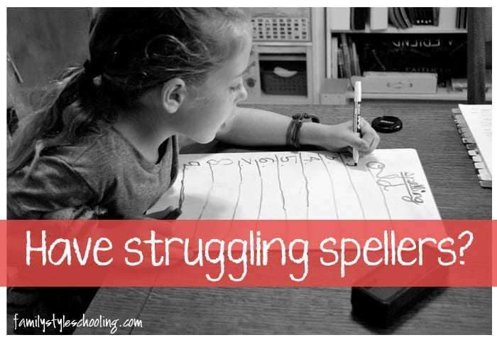 spell to write and read struggling spellers