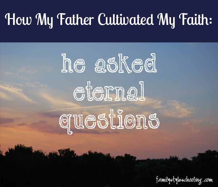 father's faith eternal questions