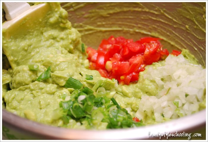 glorious guacamole has layers of flavor