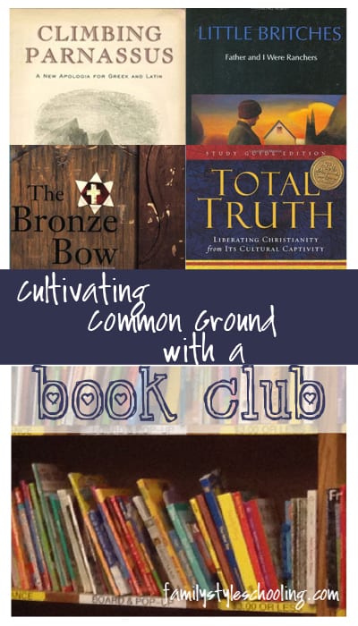 Cultivating Common Ground with a mom's book club