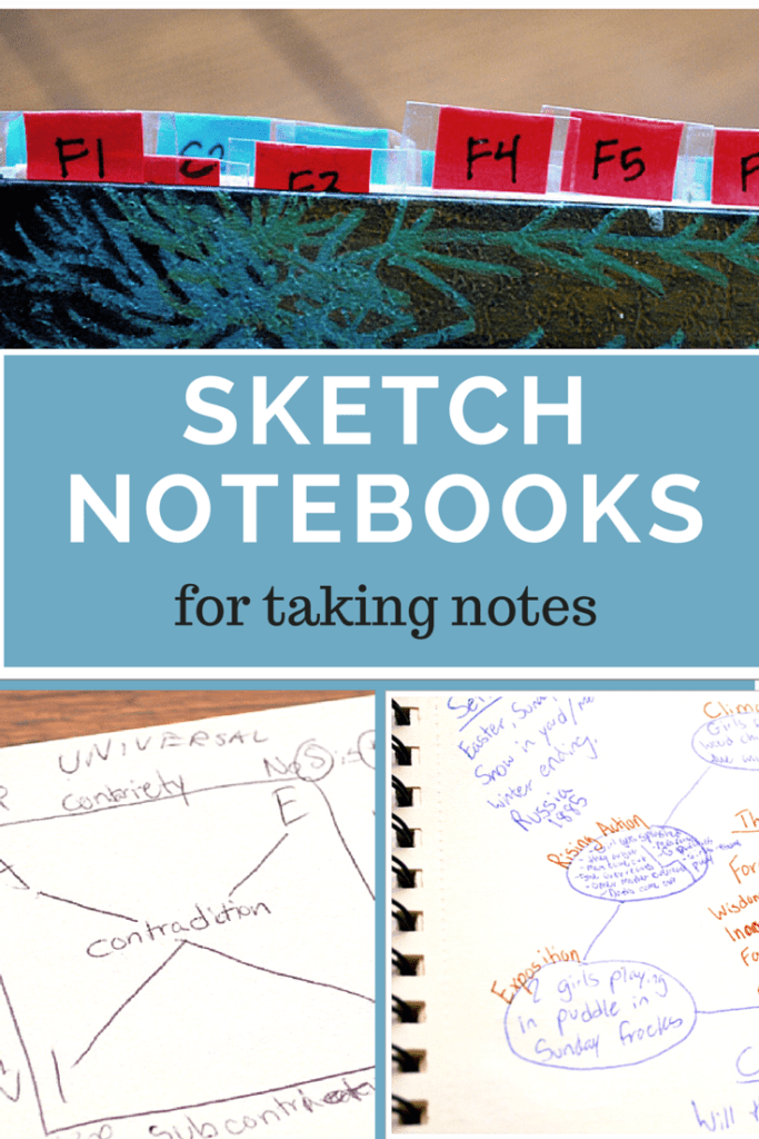 Sketch Notebooks for taking notes