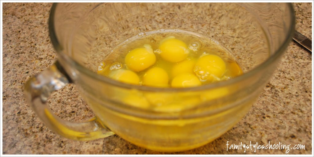 breakfast casserole with eggs