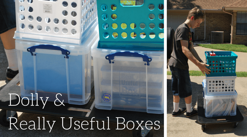 Dolly & Really Useful Boxes (1)