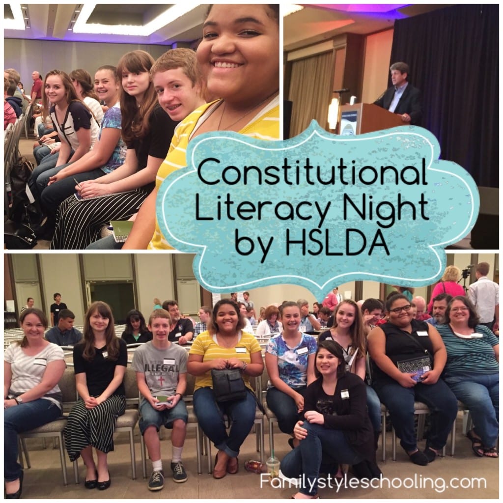 Constitutional Literacy night by HSLDA
