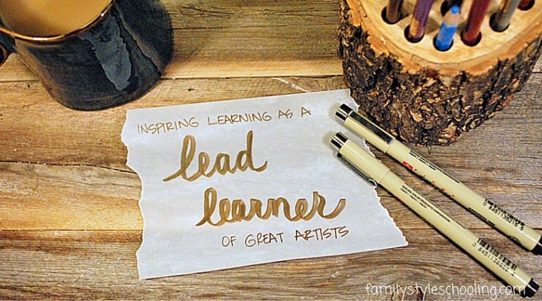 Inspiring learners as a Lead Learner of Great Artists