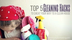 Cleaning hacks for non cleaners