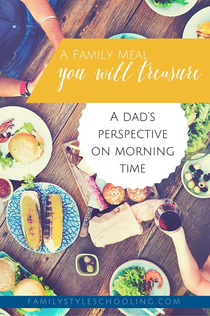 A dad's perspective on morning time