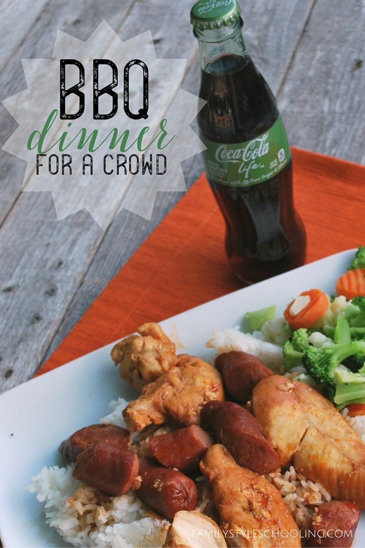 A Yummy BBQ Dinner for a Crowd - Family Style Schooling