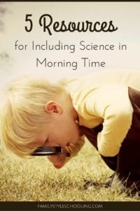 Science Morning Time