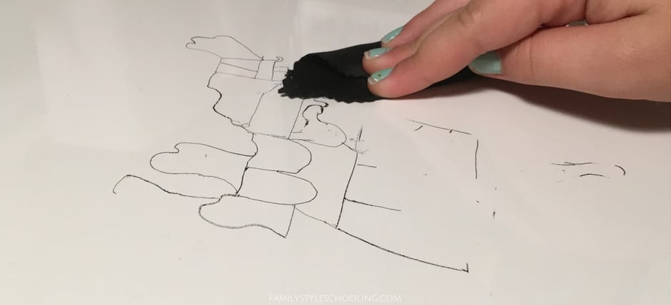 dry erase drawing