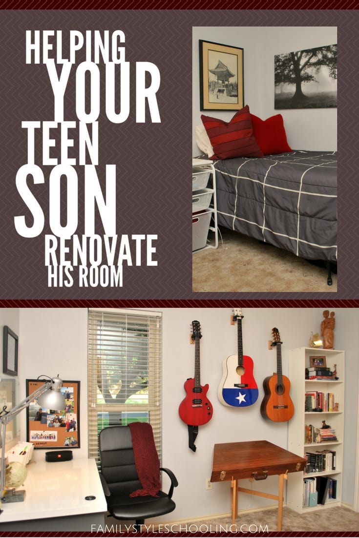 teen son room