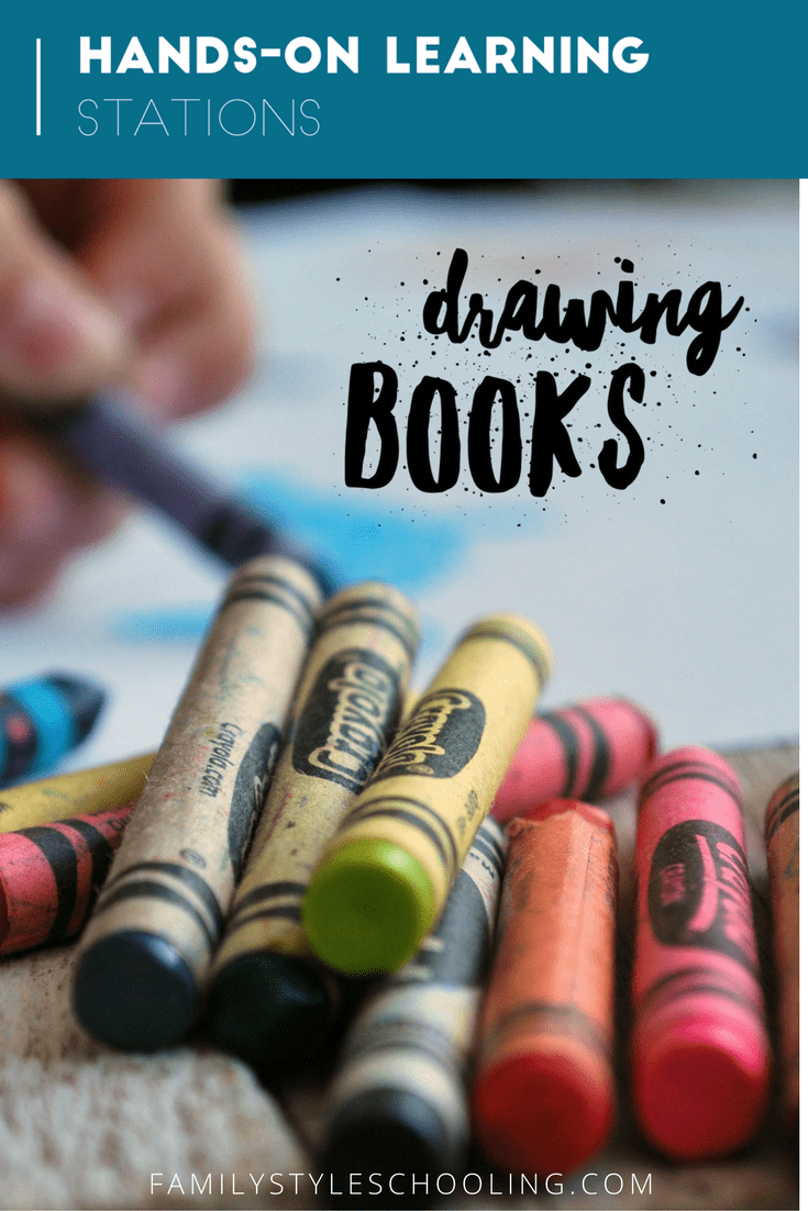 Drawing Books: Hands-On Learning Stations - Family Style Schooling