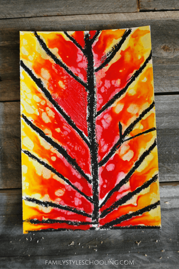 10 Fantastic Abstract Art Projects for Fall Family Style Schooling