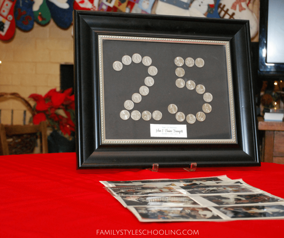 The Perfect Gift for a Silver Anniversary - Family Style Schooling