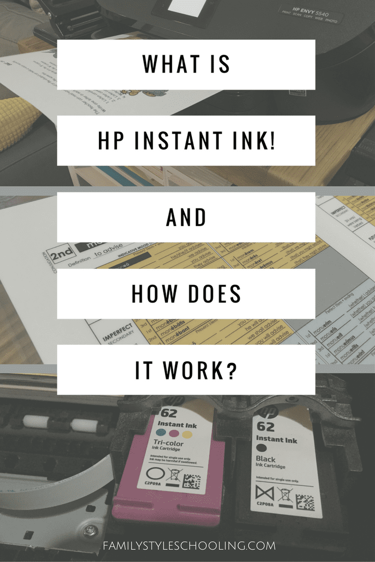 What HP Ink! and How It Work? - Family Style Schooling
