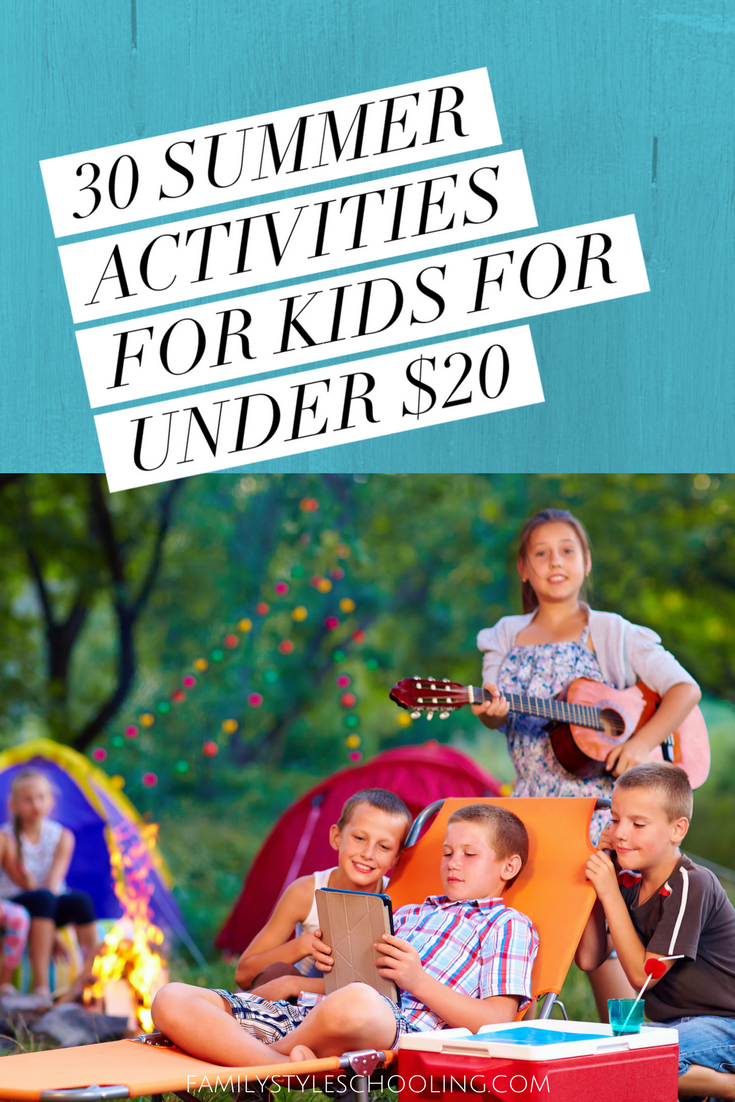 20 FUN Things to Do for Under $20 