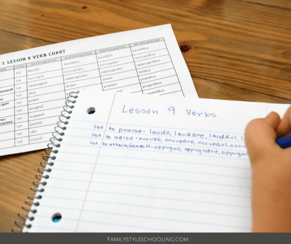 Master Latin Verbs with 4 Principal Parts Tests & Quizzes Family