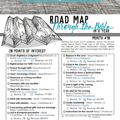Spread the Word – Road Map Month 10