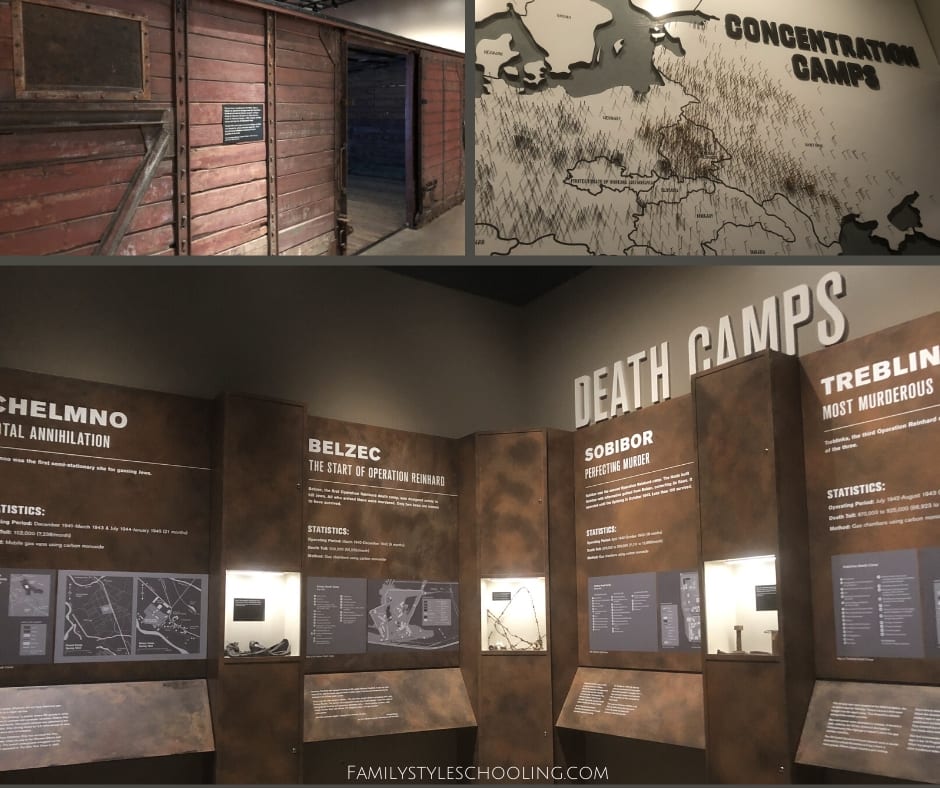 Dallas Holocaust Museum exhibit