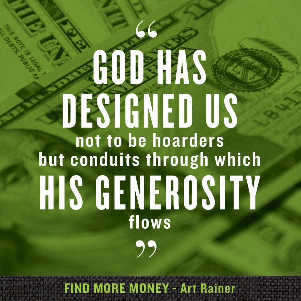 conduits of God's generosity