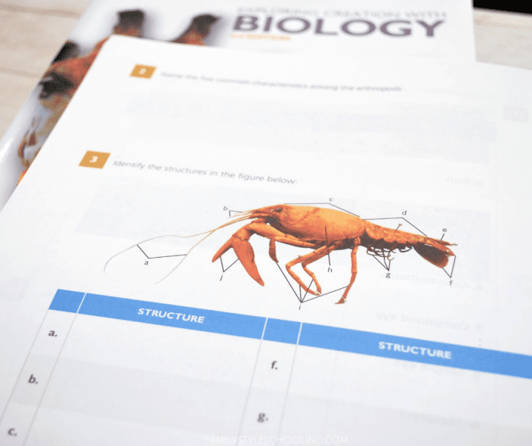 New Apologia Biology 3rd Edition Review - Family Style Schooling