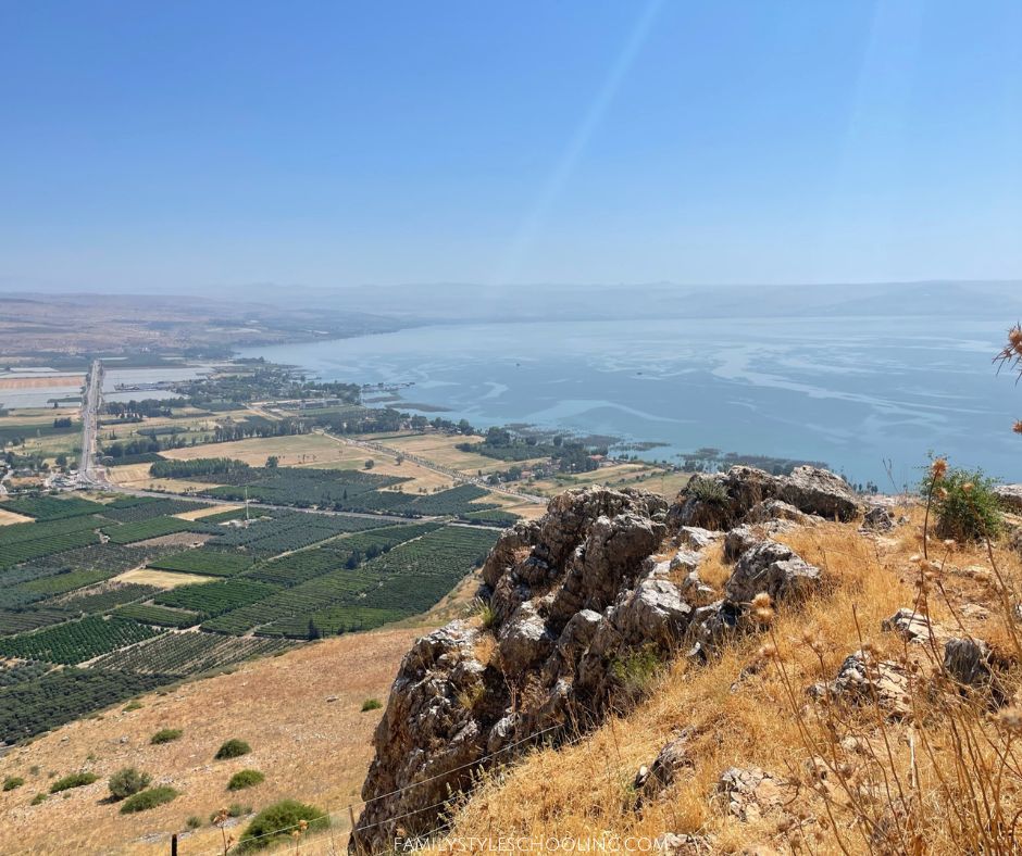 View from Mount Arbel