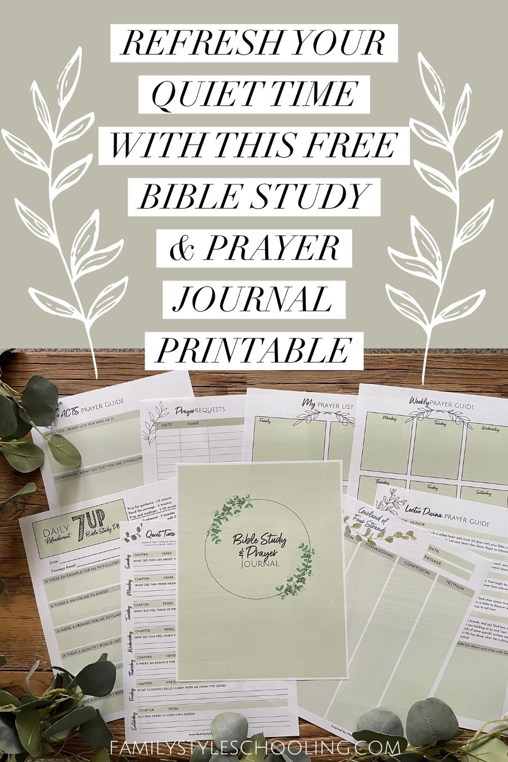 Coffee and Bible Time Prayer Journal PDF 