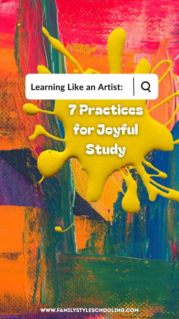 Learning like an artist