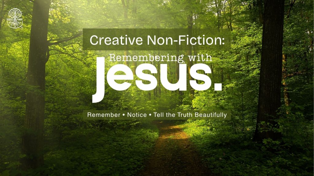 connecting with Jesus through writing